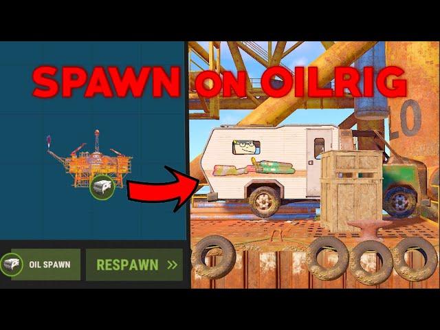 How To SPAWN ON OILRIG! RV Campervan