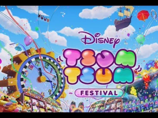 Disney TSUM TSUM Festival (Nintendo Switch) Part 1 of 4: Egg Pack Coaster & Tsum Curling