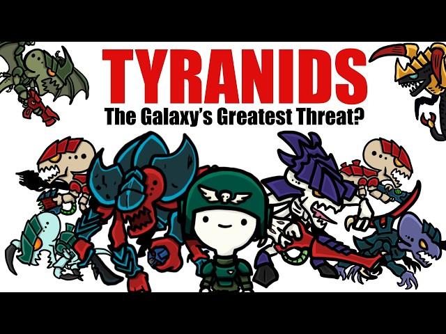 TYRANIDS Explained: The Galaxy's BUGGEST Threat | Warhammer 40k Lore