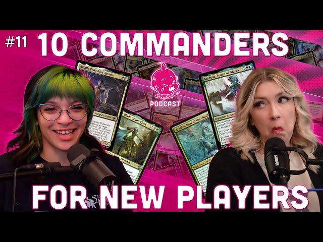 The top 10 BEST Commanders for new players! | Commander Gameplay | Magic the Gathering for beginners