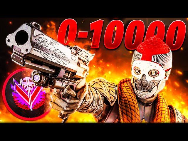 Full 0 to Ascendant in Competitive | 10K MAX RANK with HAWKMOON!