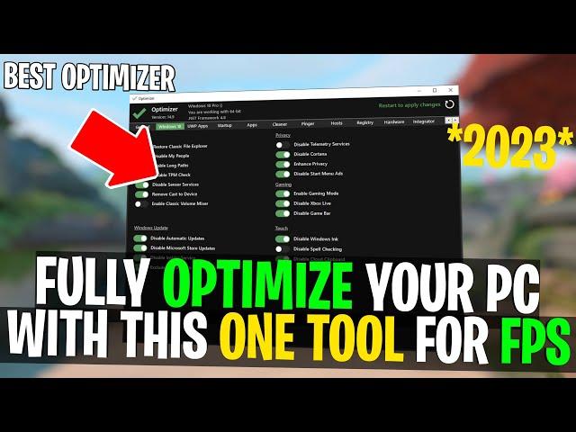 Get MAX FPS In Games & Optimize Your PC With This Tool - (New Method 2023)