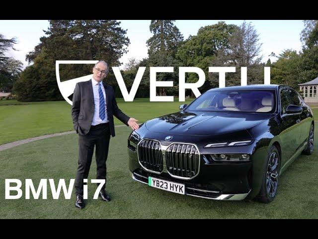 A Vehicle Tour of the BMW i7 | Vertu Motors