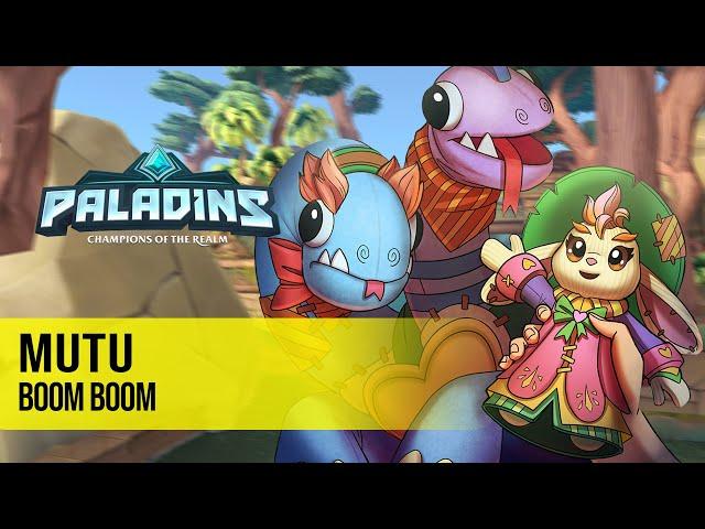 Mutu MOJI PALADINS PRO COMPETITIVE GAMEPLAY l BOOM BOOM