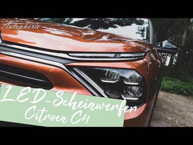 2021 Citroen C4: LED-Scheinwerfer Test [4K] - Autophorie Extra