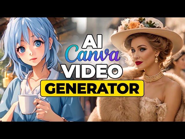 AI Video/Animation Generator : Canva Text To Video AI Tutorial