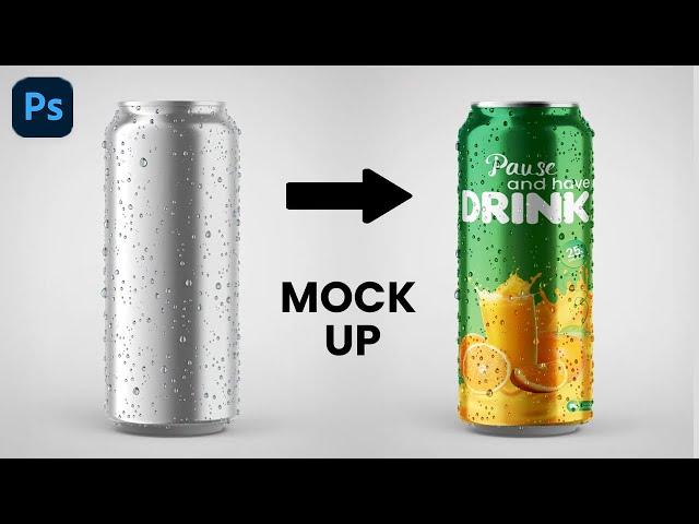 Easily Create a Soda Can Mock-Up Using Photoshop!