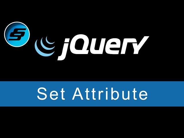 Set Attribute - jQuery Ultimate Programming Bible