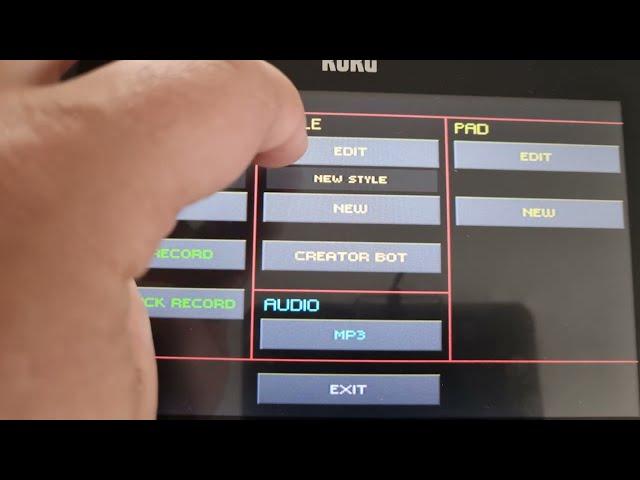 ABX KORG Pa4x- STYLE RECORD TIPS & TRICKS