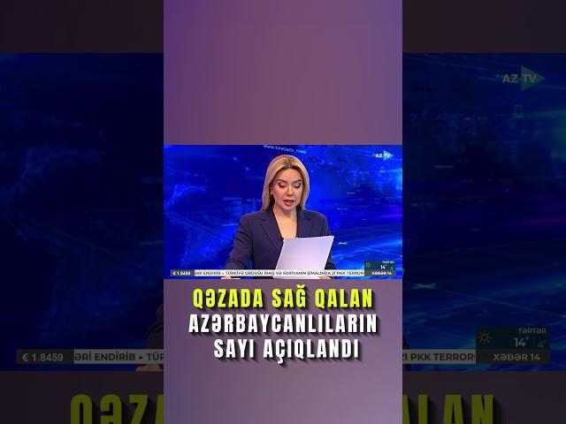 AZAL qəzada sağ qalan azərbaycanlıların SAYINI AÇIQLADI