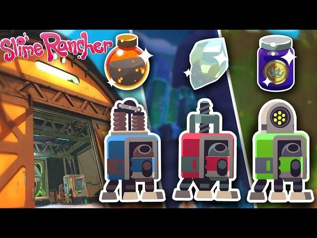 CONVIÉRTETE EN EXPERTO DE CIENCIA SLIME #1 - EXTRACTORES Y MATERIALES ESPECIALES - SLIME RANCHER