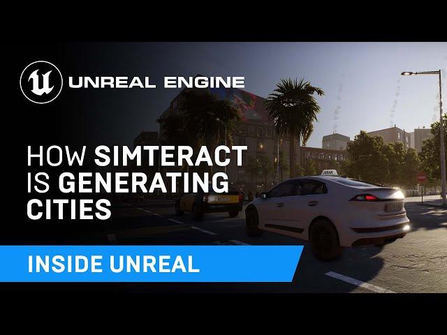 How Simteract is Generating Cities | Inside Unreal