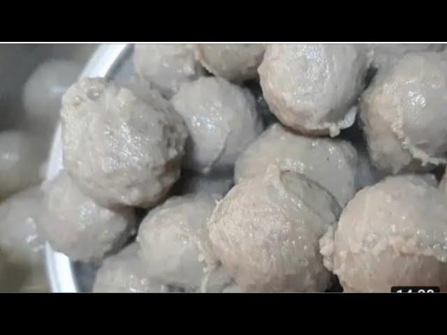 RESEP Cara Membuat Bakso Daging sapi • Ide Olahan Daging Kurban