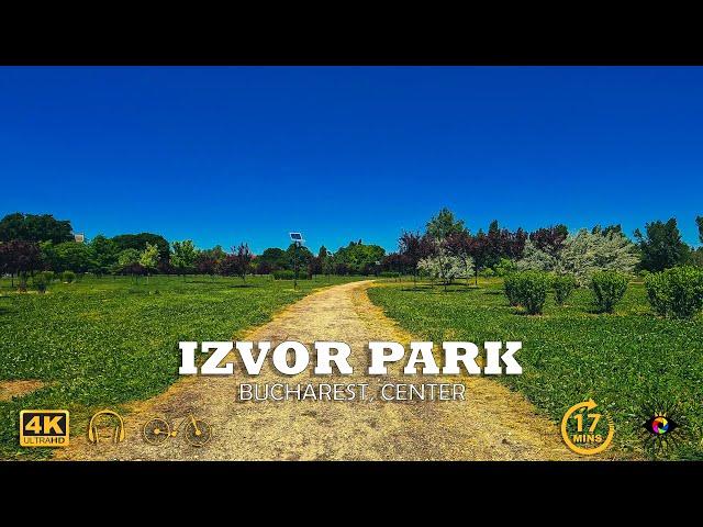 IZVOR Park, BUCHAREST, Center | 4k Virtual Tour | 