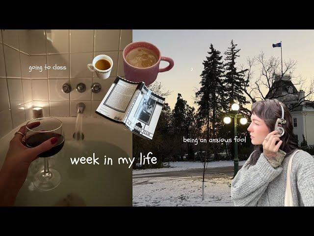 living alone vlog: going to class, photoshoot & i guess i also went on a date