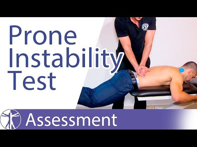 Prone Instability Test  | Lumbar Spine Instability