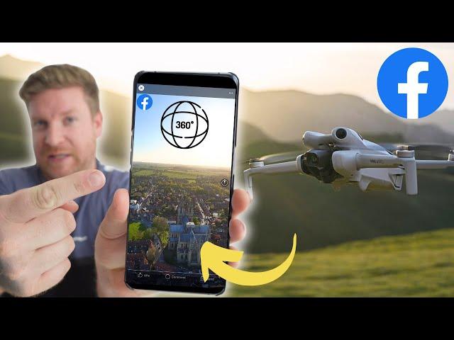 How to Share DJI Drone 360˚ Sphere Panorama Photos On Facebook