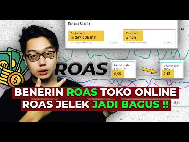 Benerin Toko Shopee Iklan ROAS Jelek Menjadi Bagus ! Makin Cuan dan Banjir Orderan ! ( Tips Iklan )