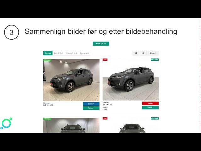 Hvordan laste ned bilfoto bildene fra Autopix appen på 3sixtyfactory.com