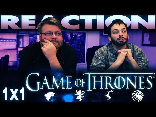 Game of Thrones 1x1 REACTION!! "Winter is Coming"