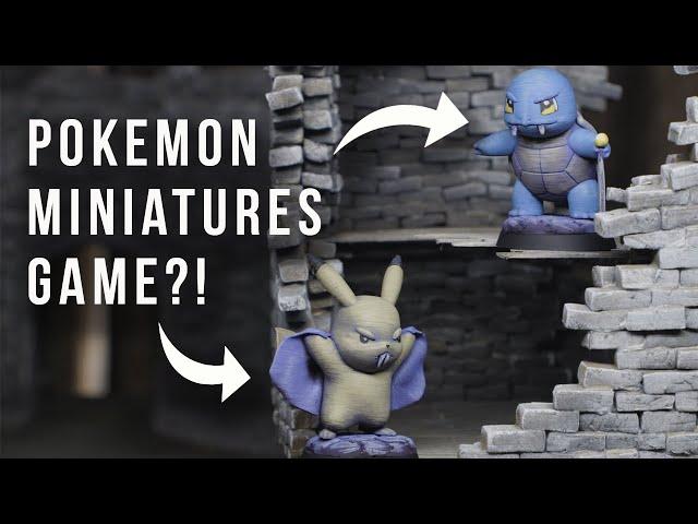 FIRST Pokemon Miniatures Game?!?! | PokeThirst