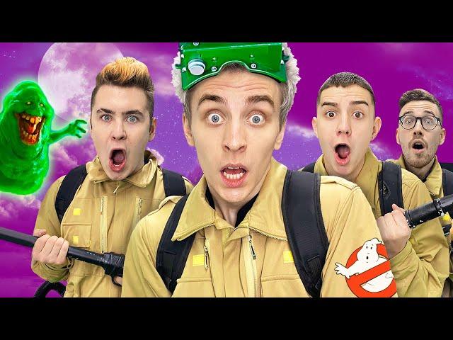 GHOSTBUSTERS in Real Life ! – A Haunted house