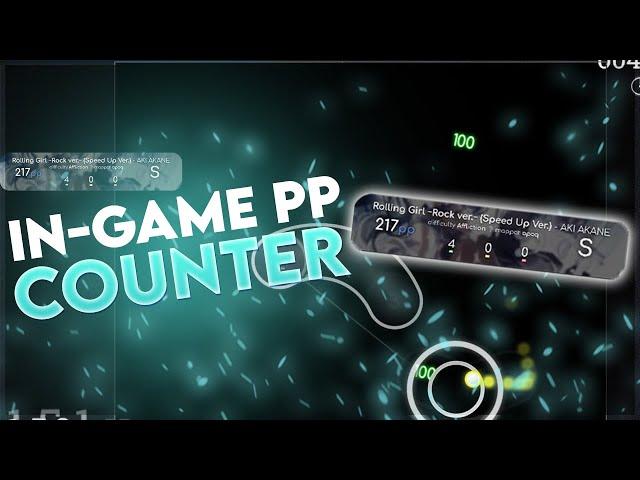 (CHECK DESC) HOW TO GET osu! INGAME PP COUNTER!