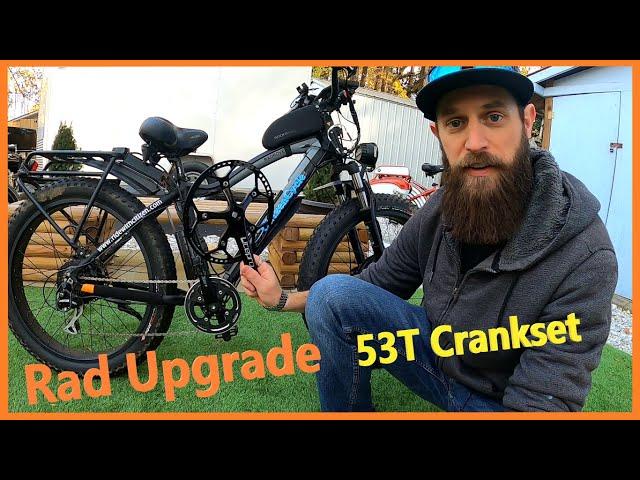 Radrover Crankset Upgrade - 53 Tooth