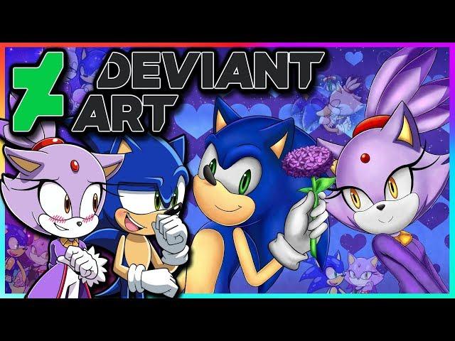 Sonic and Blaze VS DeviantArt (FT Tails)