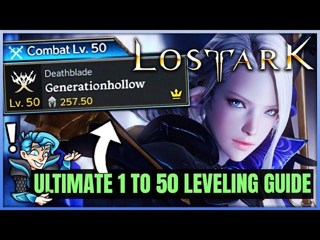 How to Level Up + Get to Max Level FAST - New Lost Ark 2022 Leveling XP Guide - 1 to 50 - Lost Ark!