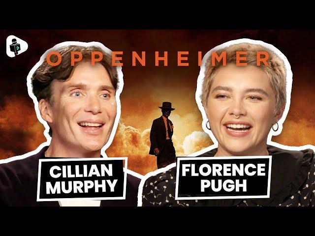 "I'm Irish We're TERRIBLE At This!"  Oppenheimer Interview with Cillian Murphy & Florence Pugh