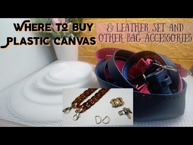 Where to Buy Plastic Canvas & Leather Set Accessories