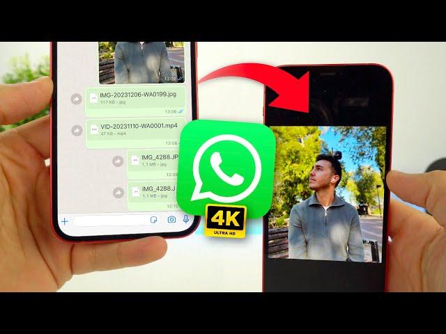 Send VIDEOS and PHOTOS via WhatsApp WITHOUT losing quality  (NEW)