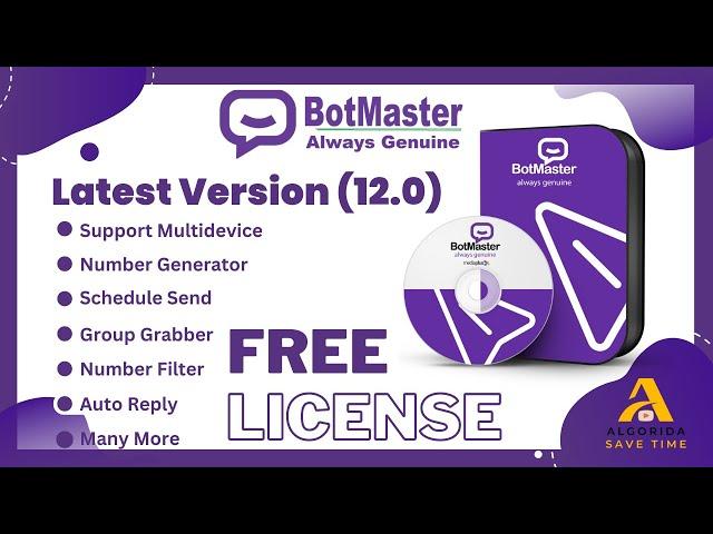 BotMaster (12.0) Latest Version Free Download | Bot Master WhatsApp sender | Full Tutorial