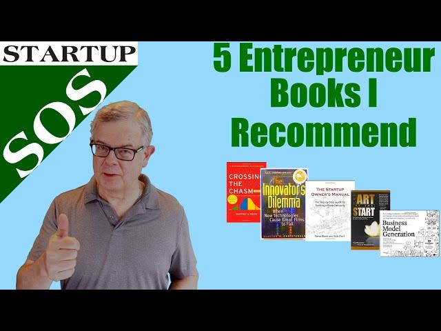 5 Entrepreneur Books I Recommend for the New Entrepreneur