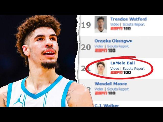 What Happened To The 20 Recruits Ranked Higher Than LaMelo Ball?