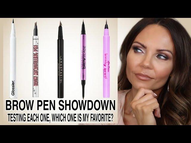 BROW PEN SHOWDOWN | TESTING 5 BROW PENS |WHICH ONE IS #1