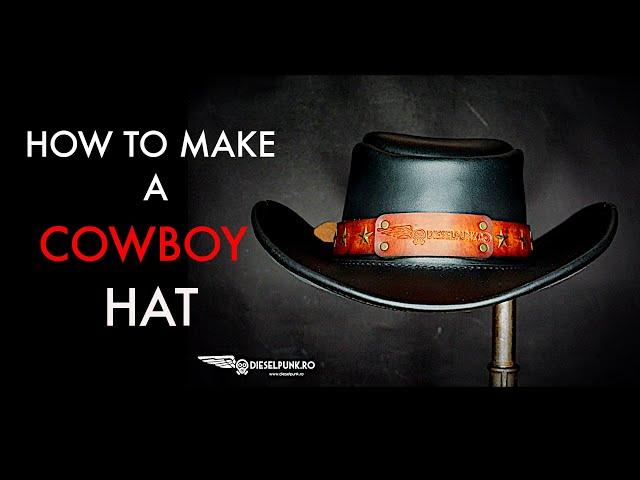 DIY Cowboy Hat - Tutorial and Pattern Download