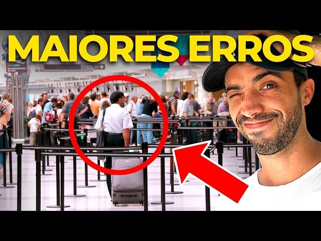 MAIORES ERROS no AEROPORTO - 8 DICAS Práticas