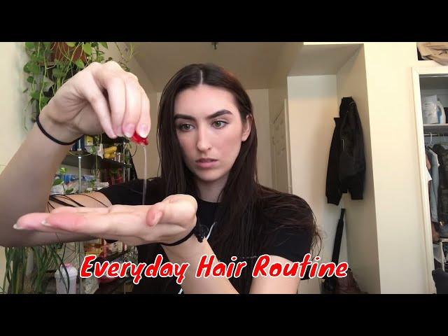 My Everyday Hair Routine