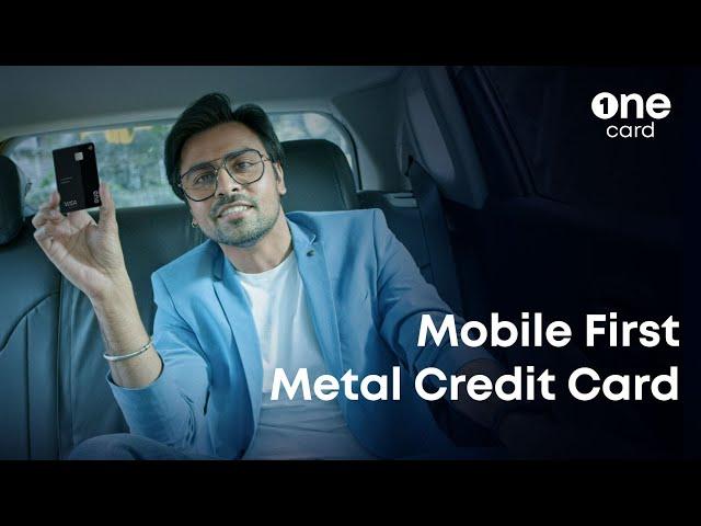 OneCard Credit Card | App Powered Metal Credit Card, Lifetime Free | #BeTeamMetal