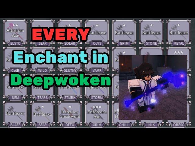 EVERY Enchant Guide | Deepwoken