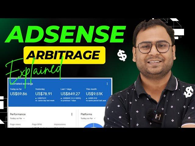 What is Adsense Arbitrage | Traffic Arbitrage - Umar Tazkeer