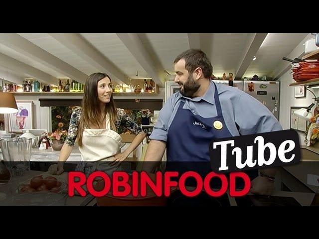 ROBINFOOD / Salmorejo + Pollo al curry con arroz