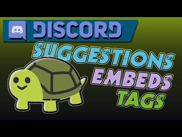 Carl bot - a Discord bot for your Discord server suggestions, embeds, tags | How To Discord