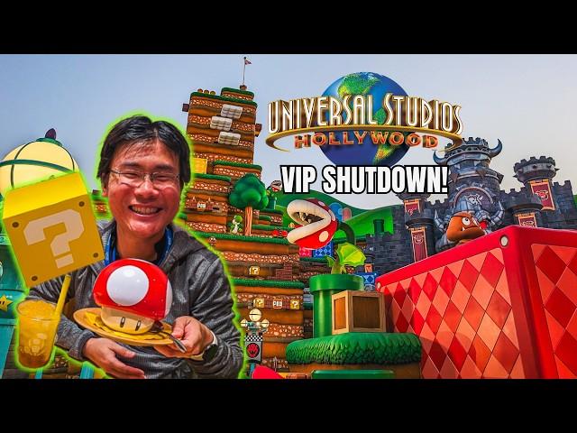 Universal Studios Hollywood Shutdown VIP Red Carpet! NO LINES Unlimited Rides, Food & Drinks!