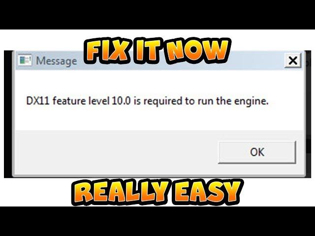 HOW TO SOLVE DIRECT X 11 FEATURE LEVEL10 IS REQUIRED TO RUN THE ENGINE! PUBG LITE