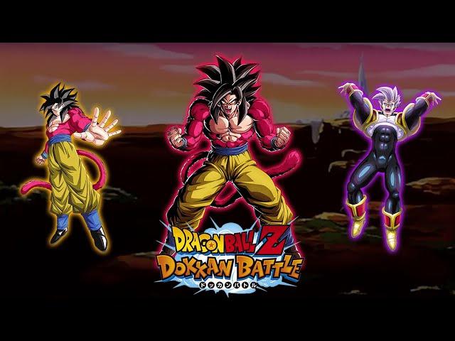 If Dokkan Music was in Dragon Ball - INT LR Full Power Super Saiyan 4 Goku (SS4 Goku vs. Super Baby)