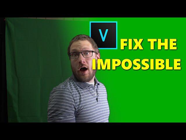 Fix Any Green Screen with VEGAS Pro 18 (Beyond The Chroma Key)