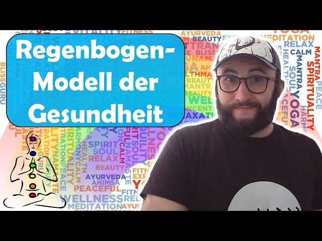 Grundlagen: Gesundheit & Krankheit - Das Regenbogen-Modell der Gesundheit nach Dahlgren & Whitehead.